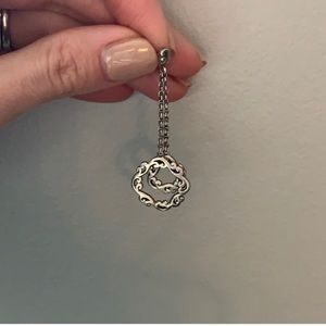 Silver Lois Hill dangle earrings